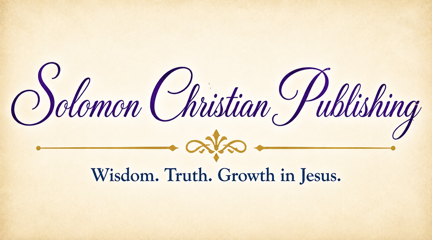 Solomon Christian Publishing — Wisdom. Truth. Growth in Jesus.