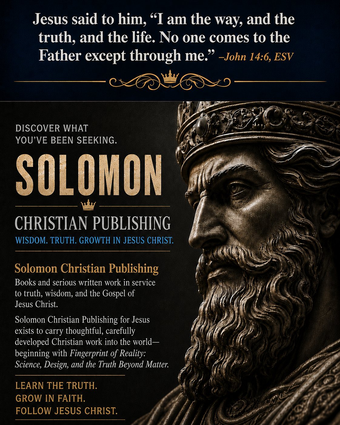 Solomon Christian Publishing introduction and mission